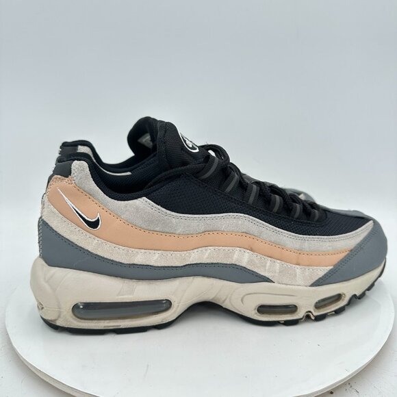 Nike Air Max 95 Men Size 9.5 DC9412 002 Smoke Grey Black Light Beige Shoes - Picture 4 of 11
